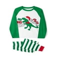 thumbnail image 2 of Family Matching Christmas Pajamas Set Snowman Printing Tops Long Pants Sleepwear, 2 of 9