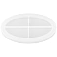 thumbnail image 1 of Silicone , Silicone Durable Beautiful Practical Light Weight Resin Tray   For DIY Gift For DIY Storage Box Oval  Tray Mould,Oval Fish Scale Tray Mould, 1 of 8