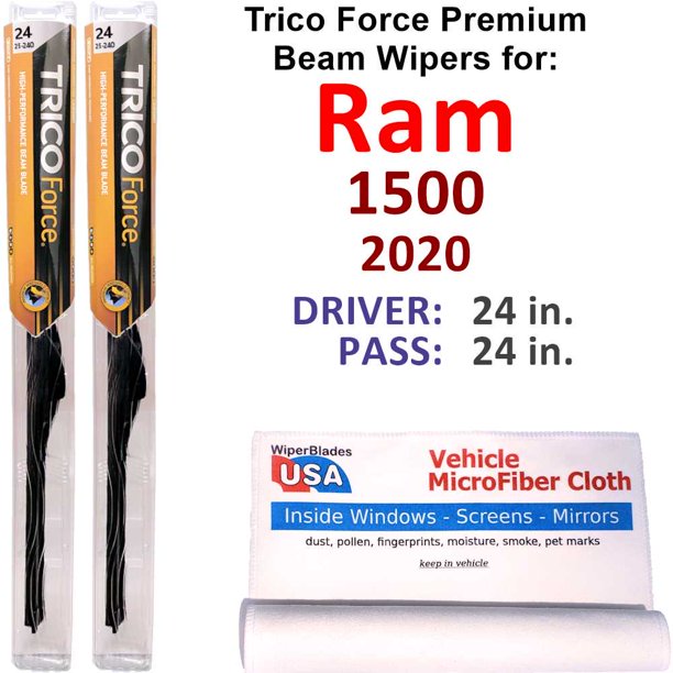 2020 Ram 1500 Performance Beam Wipers (Set of 2)