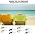 thumbnail image 4 of czcpp-8PCS Beach Towel Clips, Towel Clips for Sun Loungers Large Beach Towel Clips Strong Grip Clothes Pegs Non-Slip Towel Pegs for Sun Lounger Washing Line Laundry Pool Chairs Sunbeds, 4 of 4