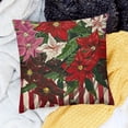 thumbnail image 2 of BANET American Flag Throw Pillow Covers USA Flag Flower Vase Home Decorative Pillow Cover Cushion Case White, 2 of 5