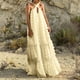thumbnail image 2 of Vestidos para mujer Maxi vestido de moda bohemio con cuello en V suelto sin mangas sólido vestido de media pantorrilla Odeerbi  ODB-5, 2 of 9