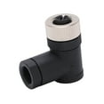 thumbnail image 1 of Marine Field Installable Connector, High Strength Bending Type Female Field Installable Connector Reliable IP67 Waterproof M12  for NMEA 2000, 1 of 7