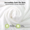 thumbnail image 2 of Paquete de 6 toallitas para bebé, viscosa suave derivada de toallita de bambú, toallitas para bebé, toallitas para bebé para niños recién nacidos, toallas de baño para bebé, toalla facial, toallitas p, 2 of 9