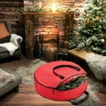 thumbnail image 2 of HLONK Christmas Decor Christmas Storage Rack Spacious Under Bed Holiday Wrapping Paper Container Good For Gift Wrapping Ribbons Bows Wrapping Supplies Etc, 2 of 7