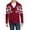 Red, variant on Men's Casual Christmas Sweaters Cardigans Autumn and Winter Outdoor Style Themed Long Sleeve V Neck Santa Deer Printed Coat Relaxed Fit Blouses,Red,3XL