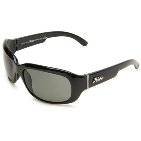 Hobie Camila Women's Sport Sunglasses Gloss Black Frame Gray Polarized Lenses