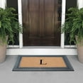 thumbnail image 2 of A1HC Natural Rubber & Coir 24x39 Monogrammed Doormat For Front Door, Anti-Shed Treated Durable Doormat for Outdoor Entrance, Heavy Duty, Low Profile, Easy to Clean, Long Lasting Front Porch Entry Rug, 2 of 7