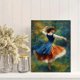 thumbnail image 2 of Qisvanset 12x16 Inch Black Cat Whimsical Canvas Print Wall Art, 2 of 5