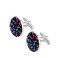 thumbnail image 2 of Butterfly Stylish Stainless Steel Men's Cufflinks for Business Attire and Special Occasions, 2 of 6
