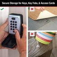thumbnail image 2 of Master Lock Portable Push Button Combination Lock Box, Metal, 5423D, 2 of 14