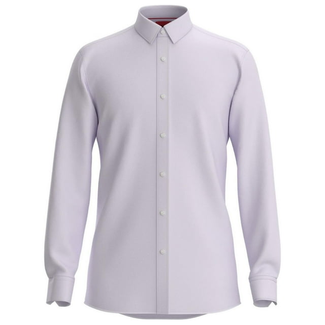 Hugo Boss Mens Extra Slim Fit Button Up Shirt, ltpaspur, 17.5 Neck