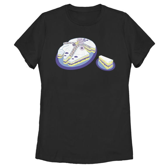 Women's Star Wars Millennium Falcon Cake  Graphic T-Shirt