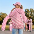 thumbnail image 5 of Womens Breast Cancer Shirt Pink Ribbon October Breast Cancer Sweatshirt In October We Wear Pink Shirt 3/4 Sleeve Breast Cancer Awareness Hoodies, 5 of 5