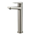 thumbnail image 2 of Indy Single Handle Vessel Bathroom Faucet in Spot Free Stainless Steel (2-Pack), 2 of 15