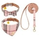 thumbnail image 1 of Set de collar y correa para perros EXPAWLORER Classic Plaid para mascotas, 1 of 7