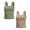 #2 Green+Brown, variant on IWEMEK Womens Tank Top Summer Casual Trendy Sleeveless Shirt Square Neck Wide Shoulder Strap Vest Fashion White Crop Top