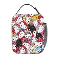 thumbnail image 6 of Anime Cat Pattern Portable Lunch Bag for Women, Reusable Thermal Tote for Travel and Daily Use, 6 of 6
