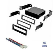 ASC Car Stereo Dash Install Pocket Kit and Wire Harness for Installing a Single Din Radio for some 1987-2004 Toyota Camry, Corolla, 4 Runner, Tacoma, Truck, etc. See Compatible Vehicles below.