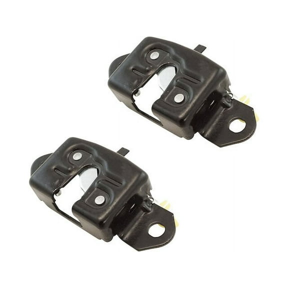 Tailgate Latch Set 2 Piece Set - Compatible with 2004 - 2012 Nissan Titan 2005 2006 2007 2008 2009 2010 2011