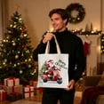 thumbnail image 1 of RKSTN Christmas Canvas Handbag Christmas Gift Bag E, 1 of 5