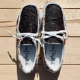 thumbnail image 3 of Gypsy Jazz Tucker Turquoise Cow Slip-on Shoes, 3 of 3