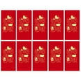thumbnail image 2 of BotaniNest Enveloppe Rouge à Thème Cheval pour Célébrations de l'Année et Fortune, 2 of 5