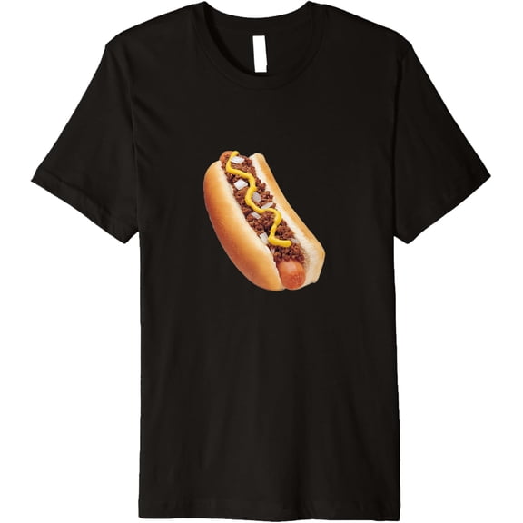 Chili Dog Premium T-Shirt men and women can wear, black, white, gifts