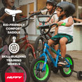 thumbnail image 4 of Huffy 12" Rock It Kids’ Bike, Fits Riders 37”-42”, EZ Build, Cobalt Blue, 4 of 13