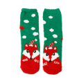 thumbnail image 2 of CNJKEHIUV Socks Under $1 Womens Fuzzy Slipper Socks Coral Velvet Fuzzy Non Slip Indoor Christmas Holiday Home Sleeping Gift, 2 of 3