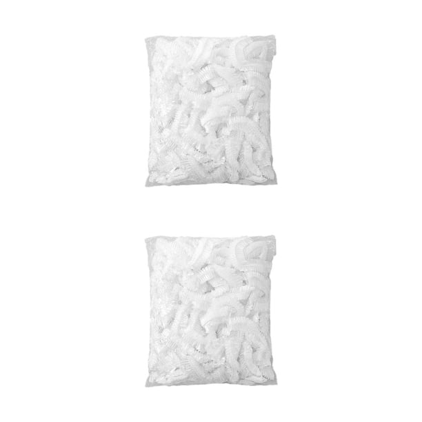 Cateissary 200x cubierta de comida desechable fácil de mantener para cocina ocupada cubierta de comida tapa de silicona de almacenamiento de 100 piezas 2Conjunto