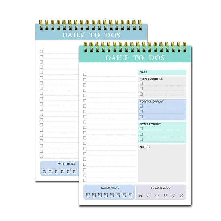 Dengmore Daily To Do List Notepad Time Management Task