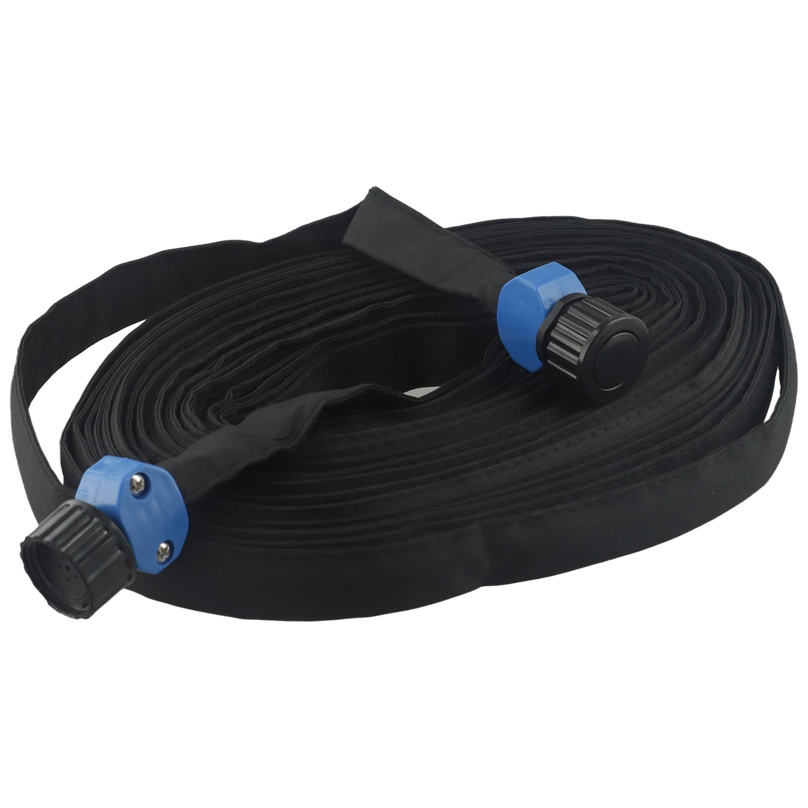 PVC Seepage Pipe Garden Hose Flexible Flat Soaker Hose Seepage Water Belt 50Ft Smile Home