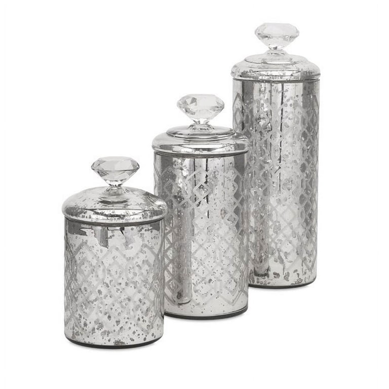 Bulk 48 Pc. Silver Mercury Mason Jars