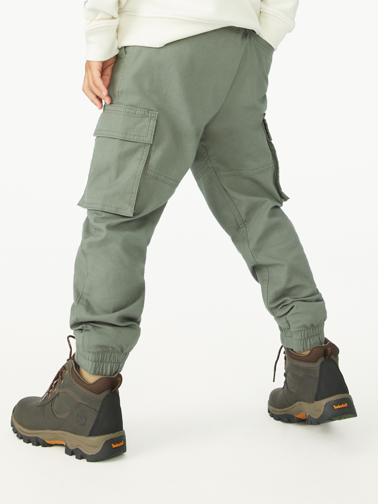 Free Assembly Boys Stretch Cargo Jogger Sweatpants, 2 Pack, Sizes 4-18 - image 3 of 6