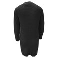thumbnail image 5 of WFJCJPAF Clearance! Pullover Sweaters for Women Hooded,Women's Fashion Solid Color Knitting Long Sleeve Pockets Cardigan Sweater Coat Tops - Black M, 5 of 5