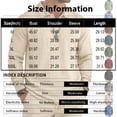 thumbnail image 3 of gzxflxpge Mens Linen Polo Shirt Daily Wear Button Down Long Sleeve Collared T-Shirts Fall Winter Classic Fit Pure Color Fashion Tees Army Green 3XL, 3 of 5
