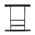 thumbnail image 1 of 6 Pool Cue - Billiard Stick Wall Rack Black Finish Billiards Pool Cue Rack, 1 of 3