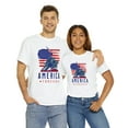 thumbnail image 5 of Cypher Sage America Forever #5 Patriotic Short Sleeve Unisex White T-shirt, 5 of 12