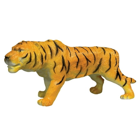 Soft Ark Replicas - Tiger from Deluxebase. Large Realistic Animal Figurines, Soft Eco-Friendly Kids Toys, Jumbo Wild Animal Toy for Imaginative Play.