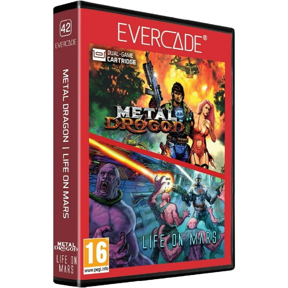 Blaze Evercade Metal Dragon/Life on Mars