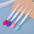 thumbnail image 3 of 2pcs Soft Silicone Dog Toothbrushes with Comfort Grip Handle - Gentle Dual-Sided Teeth Cleaning for Pets, 3 of 5