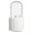 White, variant on Ready To Use Rotating Cosmetic Case Plastic Multilayer Container For Compact Living Areas