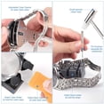 thumbnail image 3 of YISSVIC Kit d'Outils de Remplacement de Batterie de Montre Professionnelle 183Pcs, 3 of 5