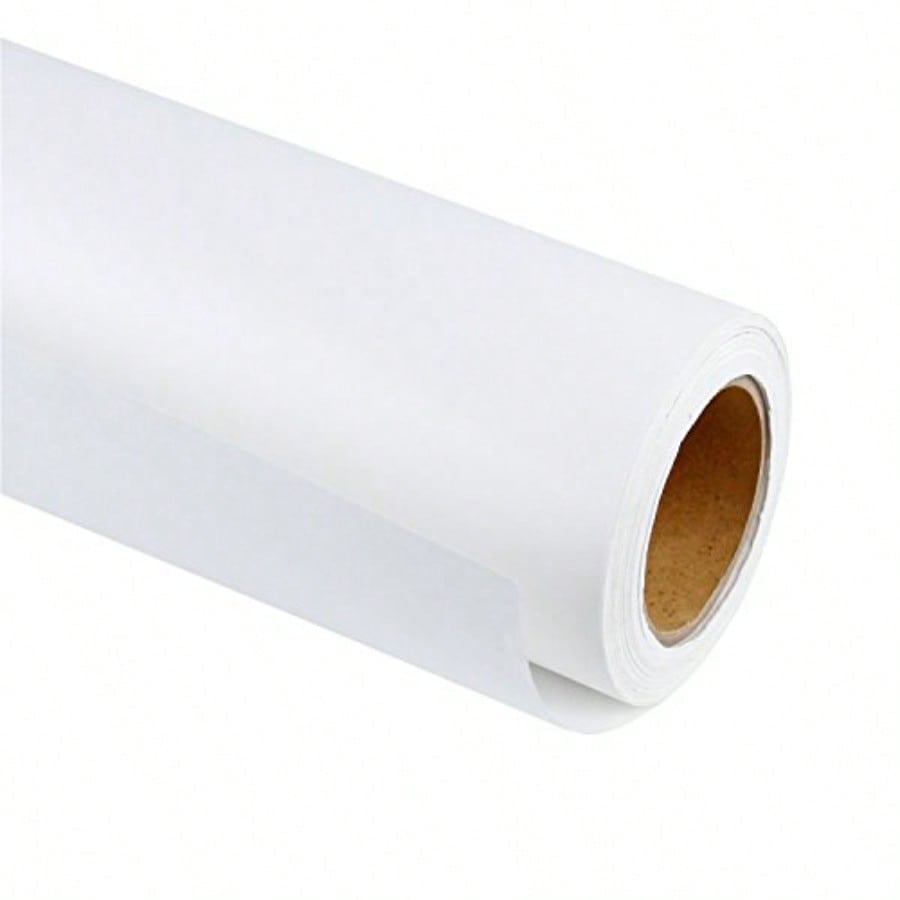 White Kraft Paper Roll - 48 inches x 100 feet - Recyclable Paper Perfect for Wrapping Craft Packing Floor Covering Dunnage Parcel Table Runner