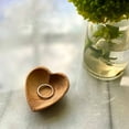 thumbnail image 2 of Petite Olive Wood Heart Trinket Bowls Set of 2, 2 of 2
