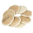 thumbnail image 2 of 4PC Natural Loofah Cleansing Face Towel Pulp Exfoliating Makeup Remover Deep Cleaning Skin Reusable Washcloth, 2 of 8