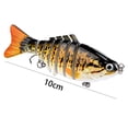 thumbnail image 3 of Swimbait Fishing Lure Wobblers 7 Segment Minnow Sinking Plastic Tackle Hard Baits, 3 of 8