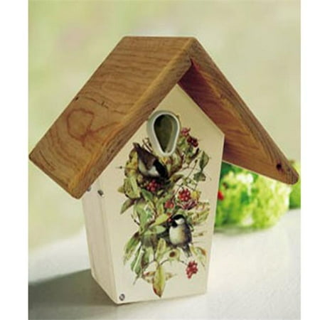 Droll Yankees NB-CTW100 Nurturing Generations 10in. Nest Box - Chickadee Design