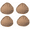 Beige, variant on BIMEI 2 Pairs Cotton Protect Pocket For Mastectomy Silicone Breast Forms Cover Bags for Prosthesis Artificial Fake Boobs Triangular 2 Pair Black XL